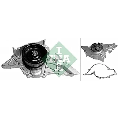 Abbildung von INA 538 0405 10 Wasserpumpe für Zahnriementrieb AUDI: A4 B5 Avant, A6 C5 Limousine