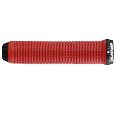 Abbildung von Spank Spike 30, Lock on, Durchmesser 30 mm, für Mountainbikes, Erwachsene, Unisex, Rot, 145 mm