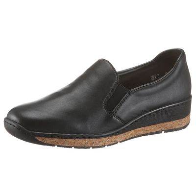 Abbildung von Rieker Slipper, Freizeitschuh, Halbschuh mit Gummizügen