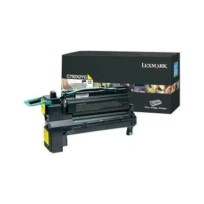 Abbildung von Lexmark Original Toner Standard Variante C/X792 gelb 20000 Seiten (C792X2YG)