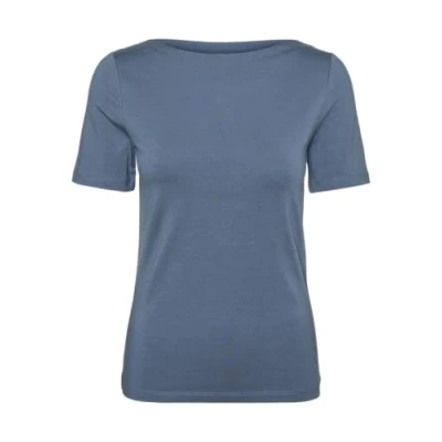 Abbildung von Vero Moda Vmpanda Tshirt basic, Damen, Größe: XS, China blue