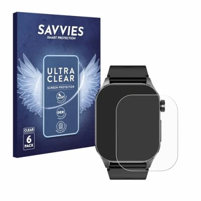 Abbildung von Savvies 6 Stück Schutzfolie für Kardena Care Pro 4 Modern Displayschutz Folie Ultra Transparent