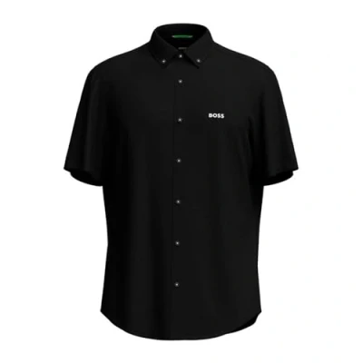Abbildung von BOSS Motion Hemd, Herren, Größe: 5XL, Black