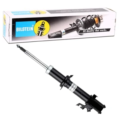 Abbildung von BILSTEIN B4 OE Replacement 22 044822 Stoßdämpfer Vorderachse links Gasdruck Zweirohr Federbein oben Stift, unten Schelle NISSAN: MICRA 2