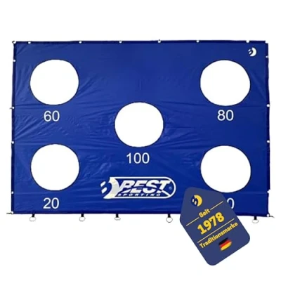 Abbildung von Best Sporting Torwand mit 5 Schusslöchern I Torschusswand 213 x 152 cm Passend für Fußballtore 240 170 Fußball Trainingswand Outdoor Tor