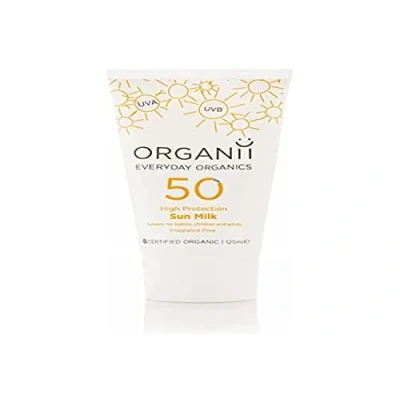 Abbildung von Organii Organic Vegan Sun Milk SPF50 125ml