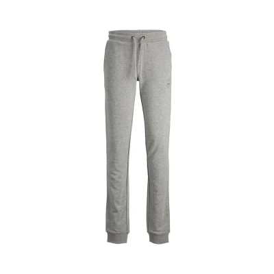 Abbildung von Jack &amp; Jones Junior Jjigordon Jjshark Jogginghose für Kinder, Größe: 140, Light grey melange