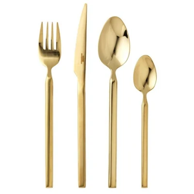 Abbildung von Broste Copenhagen TVIS Besteckset titanium rose gold 16tlg.