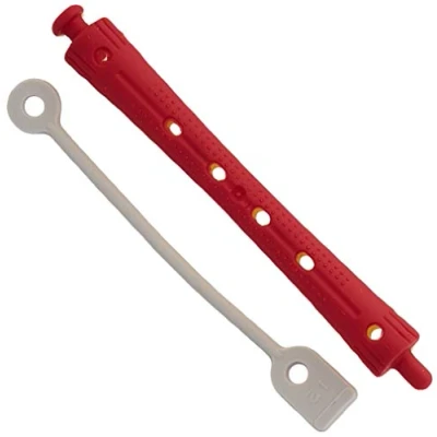 Abbildung von Efalock Professional Kaltwellwickler 2 Farbig, lang 9 mm, gelb/ rot, 1er Pack, (1x 12 Stück)