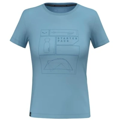 Abbildung von Salewa Eagle Pack Dry T Shirt Women, Air Blue, M