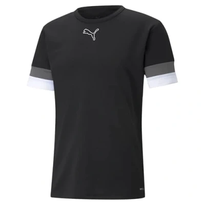 Abbildung von Puma Herren teamRISE Jersey CE Trikots, Black Smoked Pearl White,