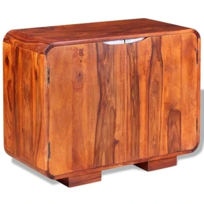 Abbildung von vidaXL Sheeshamholz Massiv Sideboard Palisander Anrichte Schrank Flur Kommode