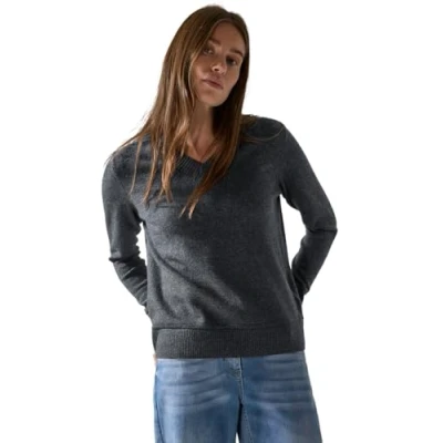 Abbildung von Cecil Strickpullover, Damen, Größe: XL, Grau