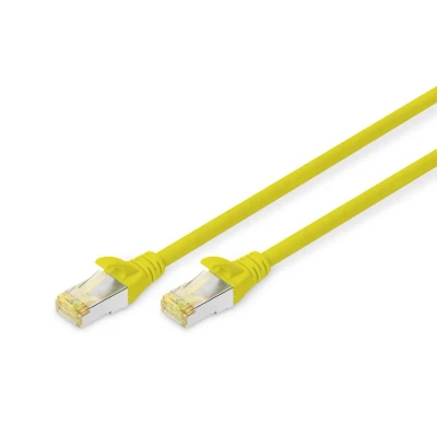 Abbildung von DIGITUS Patch Kabel RJ 45 (M) zu 30m Kupfer S/FTP Cat 6a gelb (DK 1644 A 300/Y)