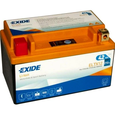 Abbildung von EXIDE Li ion ELTX12 Batterie 12V 3,5Ah 210A