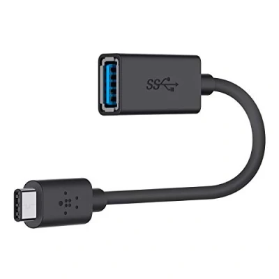 Abbildung von Belkin USB C auf A (3.0) Adapter Schwarz ✅ F2CU036BTBLK