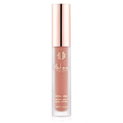 Abbildung von Wakeup Cosmetics Petal Veil Liquid Lipstick, langanhaltender, matter Lippenstift mit No Transfer Effekt, Farbe Nude Peach
