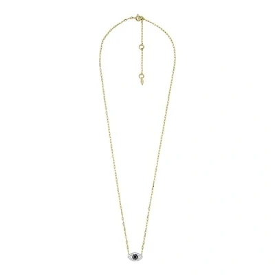 Abbildung von Fossil Necklace TWO TONE Halskette goldcoloured, Damen, Größe: One Size, Gold coloured
