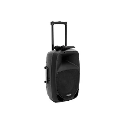 Abbildung von OMNITRONIC MES 15BT2 Drahtlos PA System Tragbares 15&quot; mit 2 UHF Funkempfängern, Audioplayer und Bluetooth