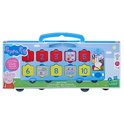 Abbildung von Hasbro Spielwelt Peppa Pig, Peppas Zahlenspaß Bus