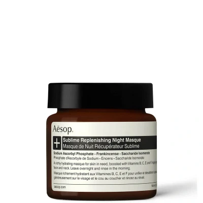 Abbildung von Aesop Sublime Replenishing Night Maske 60 ml
