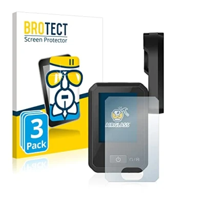 Abbildung von BROTECT Schutzglas für Flyer Display D0 (3 Stück) Schutzfolie Panzer Folie Glas [Extrem Kratzfest 9H, Anti Fingerprint, Ultra Transparent]