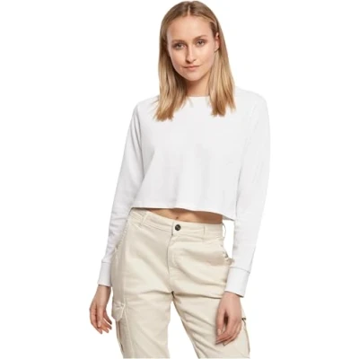Abbildung von Build Your Brand Sweatshirt Daman Sweat Terry Cropped Crew, bauchfreies Shirt