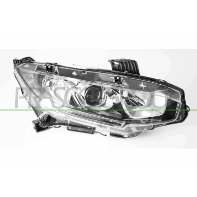 Abbildung von PRASCO HD0464913 Scheinwerfer rechts H11/HB3 mit Tagfahrlicht Stellmotor für LWR HONDA: CIVIC 10 Stufenheck