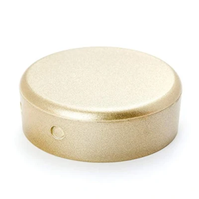 Abbildung von ORION LIGHTSTYLE Verteilerdose PVC Baldachin Deckendose Rosette Abzweigdose Abdeckung, gold, 1 Stück, rund, 70mm