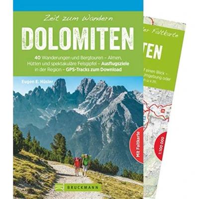 Abbildung von Bruckmann Wanderführer: Zeit zum Wandern Dolomiten. 40 Wanderungen, Bergtouren und Ausflugsziele in den Südtiroler Mit Wanderkarte ... der Region GPS Tracks Download