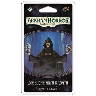Abbildung von Fantasy Flight Games, Arkham Horror: LCG Die Suche nach Kadath, Erweiterung, Expertenspiel, Kartenspiel, 1 4 Spieler, Ab 14+ Jahren, 45+ Minuten, Deutsch