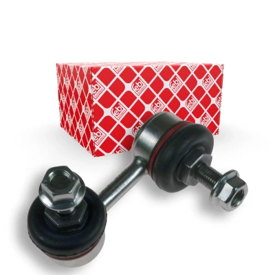 Abbildung von FEBI BILSTEIN 48154 Koppelstange Vorderachse links 96 M10 x 1,25 mit Mutter Stahl NISSAN: Primera Kombi, Hatchback, Limousine