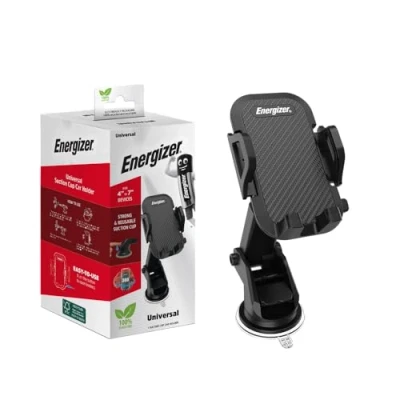 Abbildung von Energizer Kfz Halterung mit Saugnapf 4 bis 7 Zoll, 360 , Schwarz