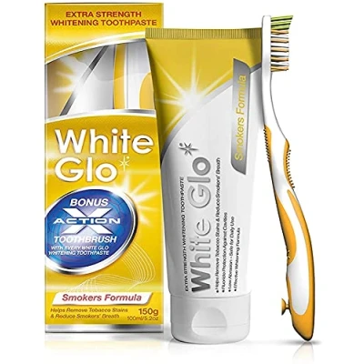Abbildung von White Glo Smokers&#039; Formula Whitening Toothpaste, Black, 1 stück