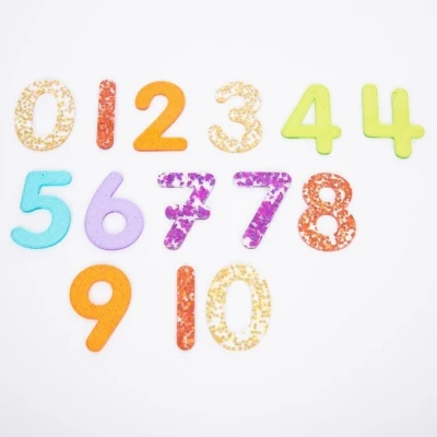 Abbildung von TickiT 72431 Rainbow Glitter Zahlen