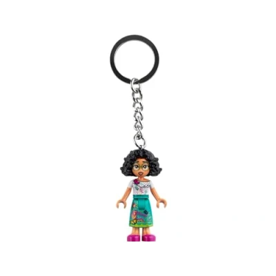 Abbildung von LEGO Disney Encanto Mirabel Minifigur Schlüsselanhänger 854287, blau, S