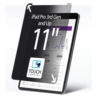 Abbildung von StarTech.com 4 Way Privacy Screen for 11 inch iPad Pro, Portrait/Landscape Orientations, Touch Enabled, +/ 30 Deg. View