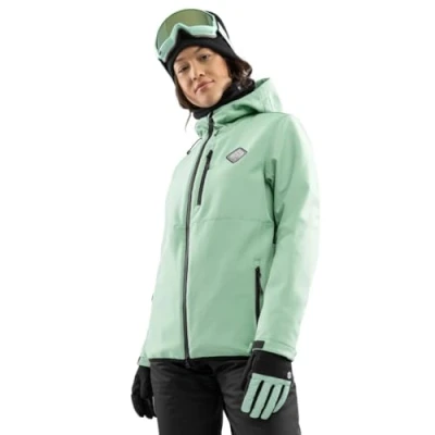 Abbildung von Damen Wintersport snowboardjacke für W2 W Emerald Grün