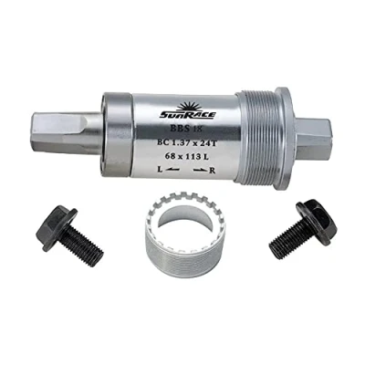 Abbildung von Sunrace Unisex Erwachsene BBS 18 Innenlager, Silber, 113 mm