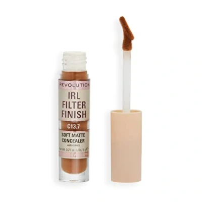 Abbildung von Makeup Revolution, IRL Filter Finish Korrektor, mittlere oder vollständige Abdeckung, C11.2, 6g