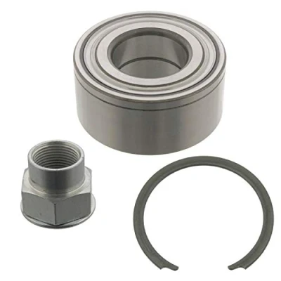 Abbildung von FEBI BILSTEIN 12520 Radlagersatz Vorderachse links, rechts mit Achsmutter Sicherungsring, Mutter 72 Schrägkugellager
