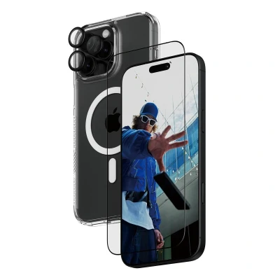Abbildung von 0 PanzerGlass® 3 in 1 Protection Schutzset für iPhone 16 Pro Max
