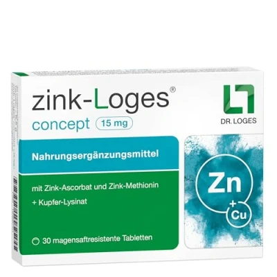 Abbildung von zink Loges concept 15 mg 30 St