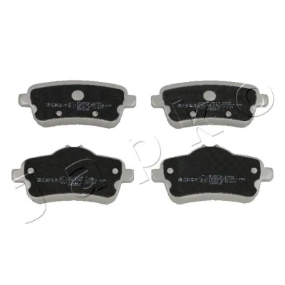 Abbildung von JAPKO 510517 Bremsbelagsatz Hinterachse MERCEDES BENZ: ML Klasse, GL