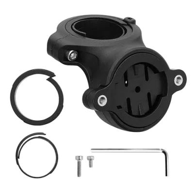 Abbildung von kwmobile Fahrrad Rücklicht Halterung kompatibel mit Garmin Varia RTL510 / RTL515 RVR315 Edge 540 Halter GPS Fahrradhalterung in Kunststoff Seat Holder for Schwarz