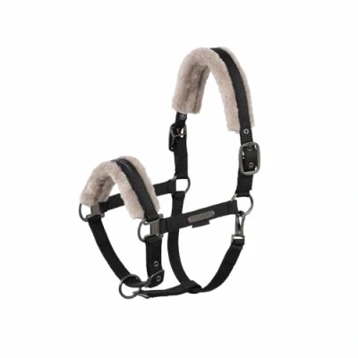 Abbildung von Eskadron Halfter Faux Fur Platinum &#039;25 Schwarz XWarmblut Agradi.deVerkauft von Agradi