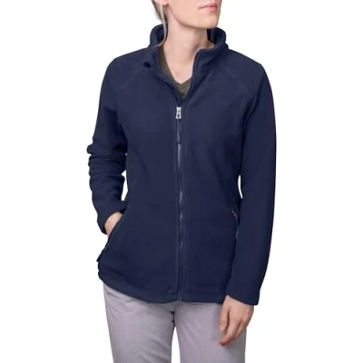 Abbildung von HRM Women&#039;s Full Zip Fleece Jacket, Navy, L, 1202