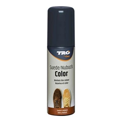 Abbildung von TRG Renovator Wildlederpflege 75ml zur Farbauffrischung Schwarz Schuhcreme