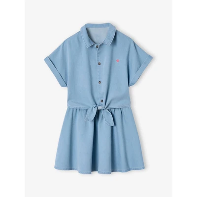 Abbildung von Vertbaudet SET Jeansrock für Kinder, Größe: 86, Helles blau