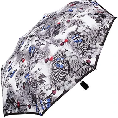 Abbildung von Knirps® Taschenregenschirm Large Duomatic mit Auf Zu Automatik Japan, der große, stabile Begleiter